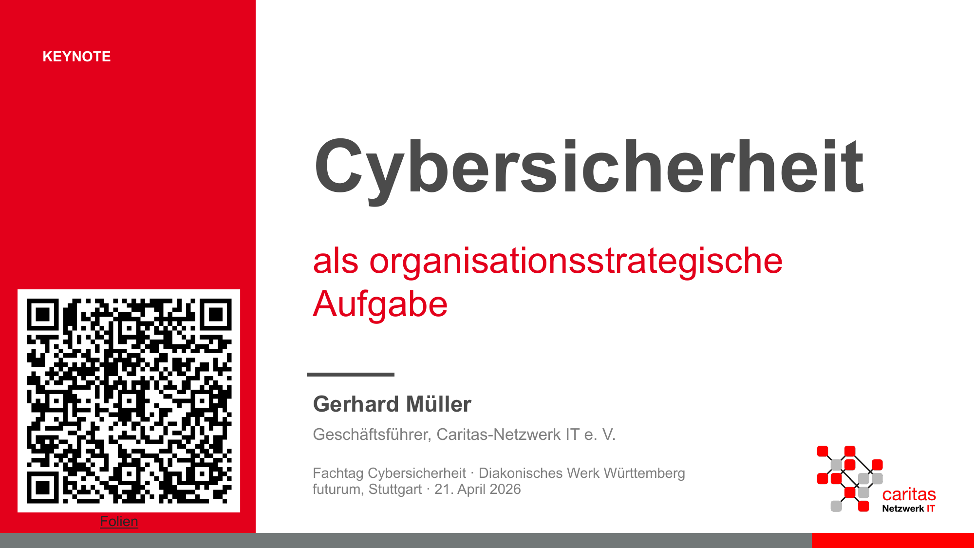 Cybersicherheit ist keine IT-Frage mehr