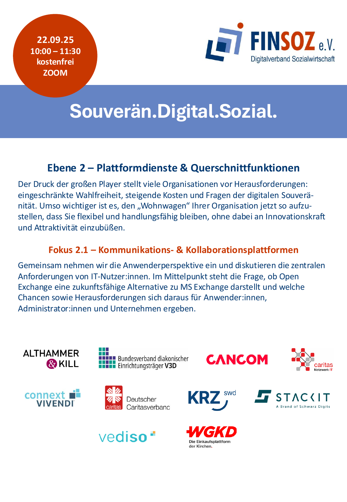 Digitale Souveränität ist für uns mehr als eine technische Frage